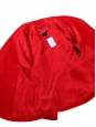 Veste cintrée double boutonnière en cashgora et laine vierge rouge vif boutons noirs Prix boutique 1200€ Taille 36/38