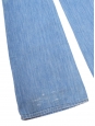 Light blue high-waisted wide-leg jeans Retail price €820 Size XS
