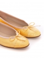 Ballerinas in yellow patent leather Retail price €950 Size 36.5