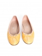Ballerinas in yellow patent leather Retail price €950 Size 36.5