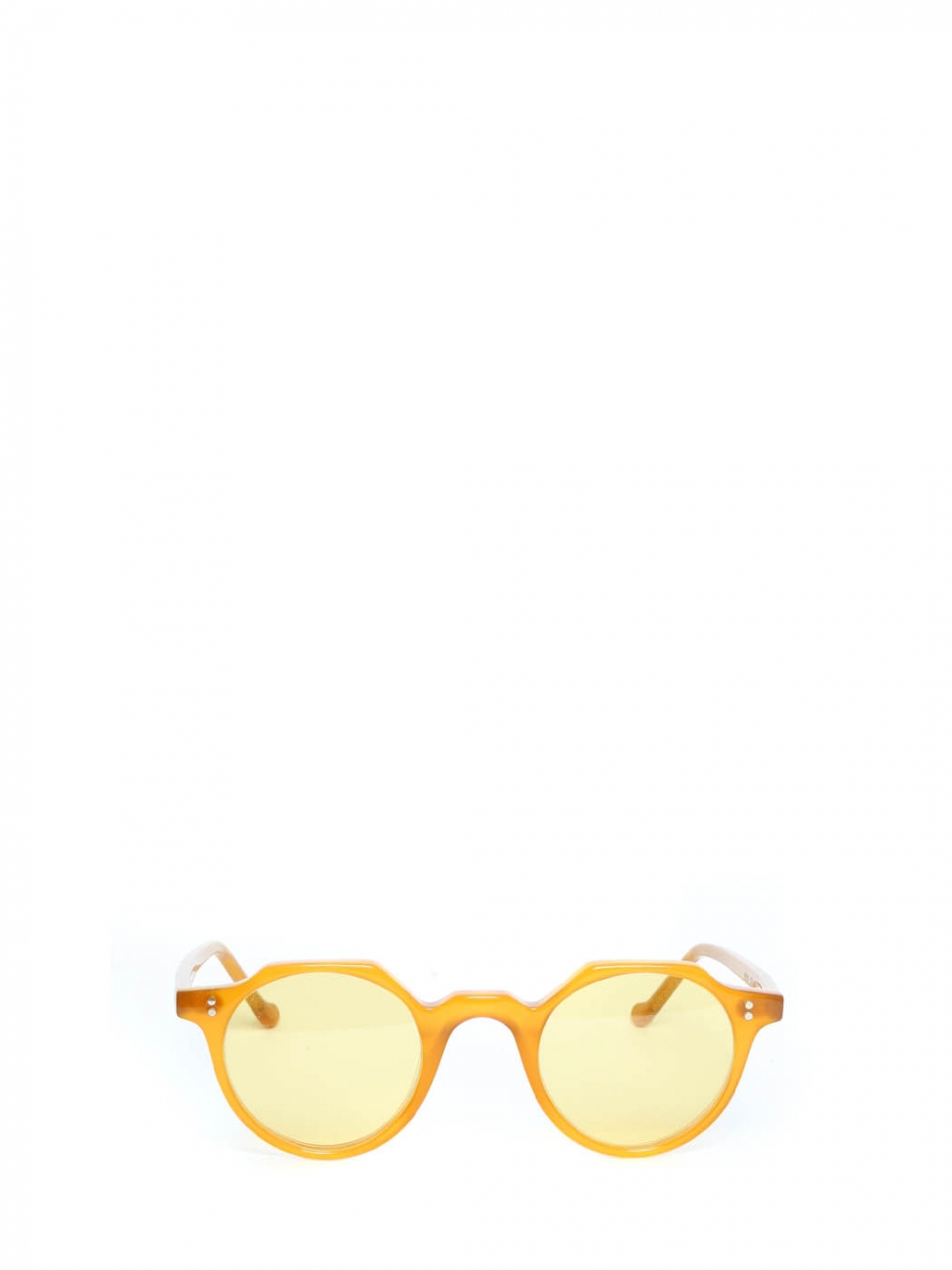 Lunettes De Soleil IQ London Verres Jaunes Vintage - Neuf Sans étiquette - Monture Noir - Style Rétro