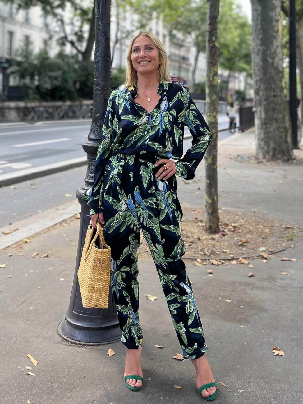 Boutique STELLA MCCARTNEY Birds of paradise black Palm Boutique STELLA MCCARTNEY Birds of paradise black Palm