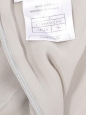 Robe en soie gris vert à fines bretelles (ajustables) Prix boutique 3000€ Taille XXS