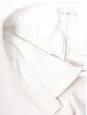 Pantalon droit stretch blanc vif Prix boutique 970€ Taille XS