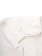 Bright white straight leg stretch trousers Retail price €970 Size XS