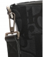 Sac Weekender 40 Toile jacquard Dior Oblique bleu marine et noir avec anse bandoulière Prix boutique 2800€