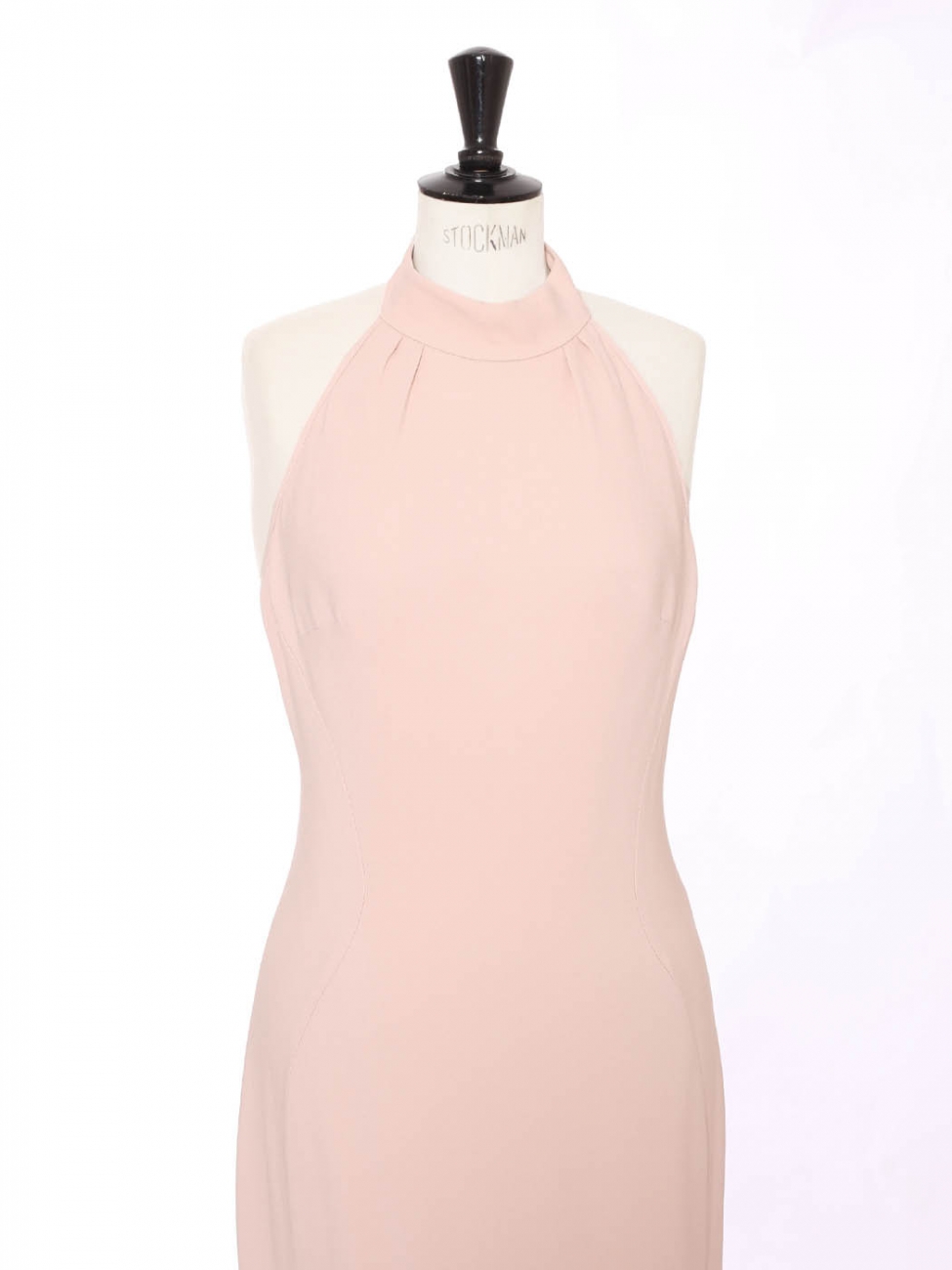 halter white dress midi Calla Halter Midi Dress main image 1