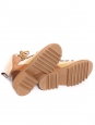 Bottines ELYA shearling beige et cuir marron Retail price 895€ Taille 36