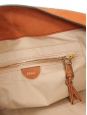 Sac cabas en cuir marron camel Prix boutique 1500€