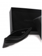 Porte-carte en cuir matelassé noir NEUF Retail price 540€