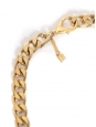Gold-plated brass chain necklace Retail price €490