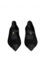 Escarpins en laine bouclée noir sigle CC doré FW 2022 Prix boutique 1200€ Taille 38