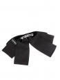 Black satin bow hair clip Retail price 590€
