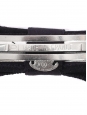 Small black satin bow barrette Retail price €490