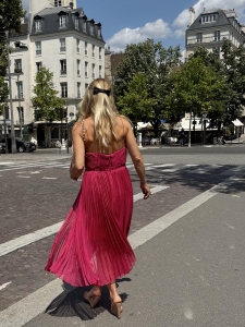 Petite barrette noeud en satin noir Retail price 490€