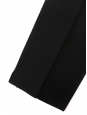 Pantalon court slim fit en coton noir Prix boutique 1200€ Taille 36