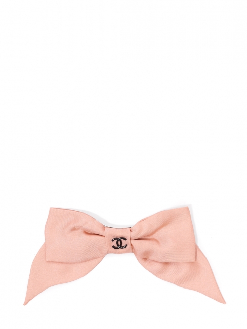 Barrette noeud en satin rose Retail price 490€