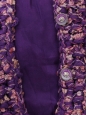 LESAGE purple and pink silk vest jacket Summer 2022 Retail price €4,000 Size 36