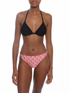CHANEL Pink grey and white diamond print bikini briefs Retail price 550€ Size XS/S