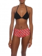 Culotte de maillot de bain shorty motif losanges rouge blanc bleu marine Prix boutique 550€ Taille XS/S