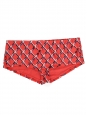 Culotte de maillot de bain shorty motif losanges rouge blanc bleu marine Prix boutique 550€ Taille XS/S