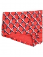 Culotte de maillot de bain shorty motif losanges rouge blanc bleu marine Prix boutique 550€ Taille XS/S