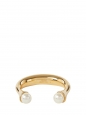 DARCEY Gold-tone faux pearl cuff bracelet Retail price €380