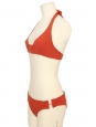 Bathing suit terracotta panties and triangle top Retail price 450€ Size M
