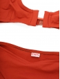 Bathing suit terracotta panties and triangle top Retail price 450€ Size M