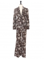 Floral Print jacket and pant suit by PHOEBE PHILO summer 2002 fashion show retail price 2000€ Size 36