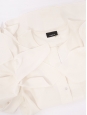 Blouse manches longues en 100% soie mulberry blanc crème Prix boutique 1290€ Taille S/M