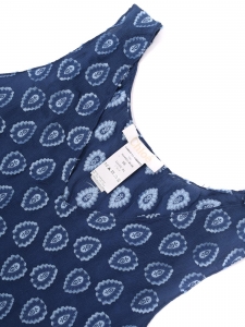 Robe &agrave; larges bretelles en soie fluide bleu ocean Prix boutique 950&euro; Taille 36