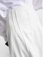Long Grace white faux leather skirt Retail price €980 Size XS