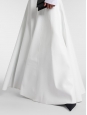 Long Grace white faux leather skirt Retail price €980 Size XS