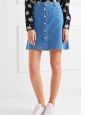 Jupe à boutons en jean bleu moyen Prix boutique 345€ Taille 36