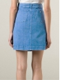 Jupe à boutons en jean bleu moyen Prix boutique 345€ Taille 36
