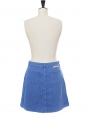 Jupe à boutons en jean bleu moyen Prix boutique 345€ Taille 36