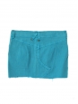 Turquoise blue denim mini skirt Size 36