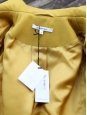 Veste blazer en laine jaune moutarde/anis NEUVE Px boutique 430€ Taille 38