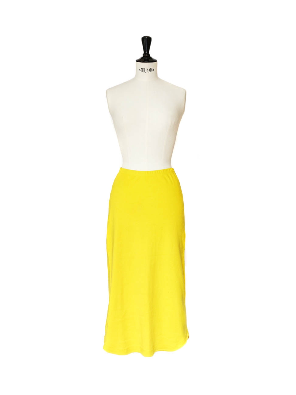 Floral bright yellow midi skirt, Women's Fashion, Bottoms, Skirts on  Carousell
