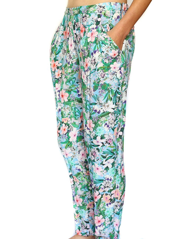 Boutique Flower printed trousers Size XS - Louise Paris