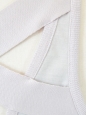 CHLOE Robe en soie gris mauve brodée Px boutique 1800€ Taille 36