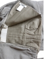Robe bustier en laine, soie et coton vert kaki clair Px boutique 1000€ Size 36
