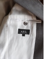 Veste blazer classique homme en coton gris Px boutique 360€ Taille S