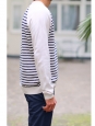 Blue / white sailor sweater V-neck Retail price around €90 Size XL