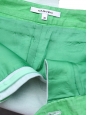 Jupe courte en coton et soie vert d'eau Px boutique 250€ Taille 38