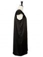 Robe ample en satin de soie noir Px boutique 1000€ Taille 36