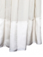 Robe de cocktail ou mariée en mousseline de soie crème écrue Px boutique 2000€ Taille 38