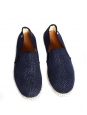 Mocassins CLASSIC 20° en coton maillé bleu marine NEUFS Px boutique 60€ Taille 40