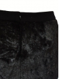 Mini jupe CYGNE en fausse fourrure gris brun irisé Taille 36